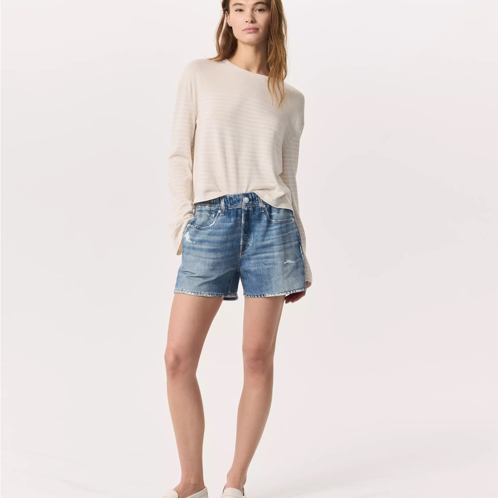 NWT Rag & Bone Miramar Terry Sweatpant Walking Shorts sz S